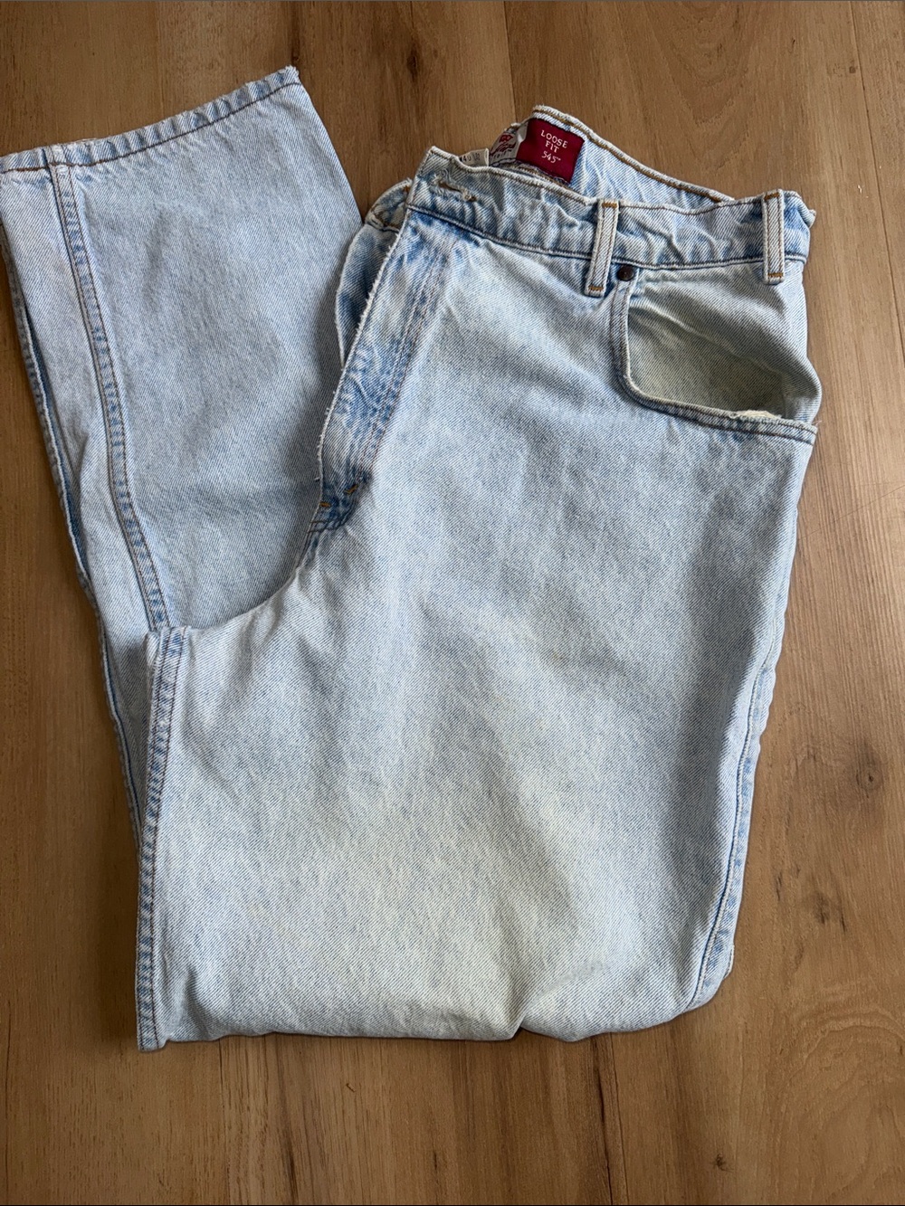 Levi's Vintage 90/2000 Light Blue Relaxed Straight Jeans